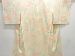 アンティーク　枝梅模様長襦袢